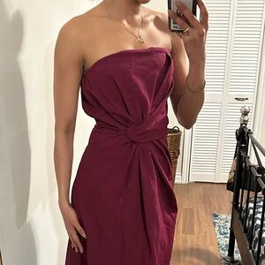 Zara Strapless formal dresss